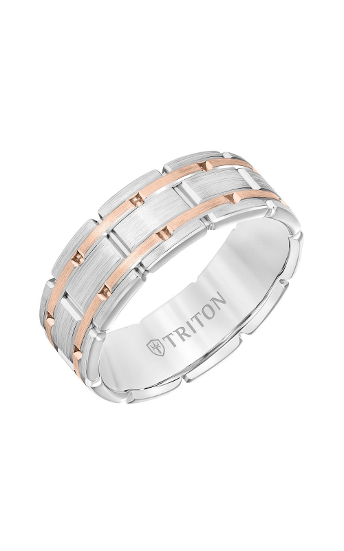 Triton Wedding Bands Tlink 11-6092WR8-G