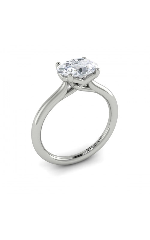 Vlora Solitaire Engagement Ring VSS20072-OV15-14WG