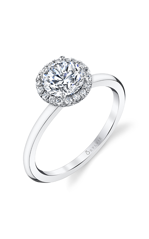 Sylvie Engagement Rings Halo S1993-012A4W10RR